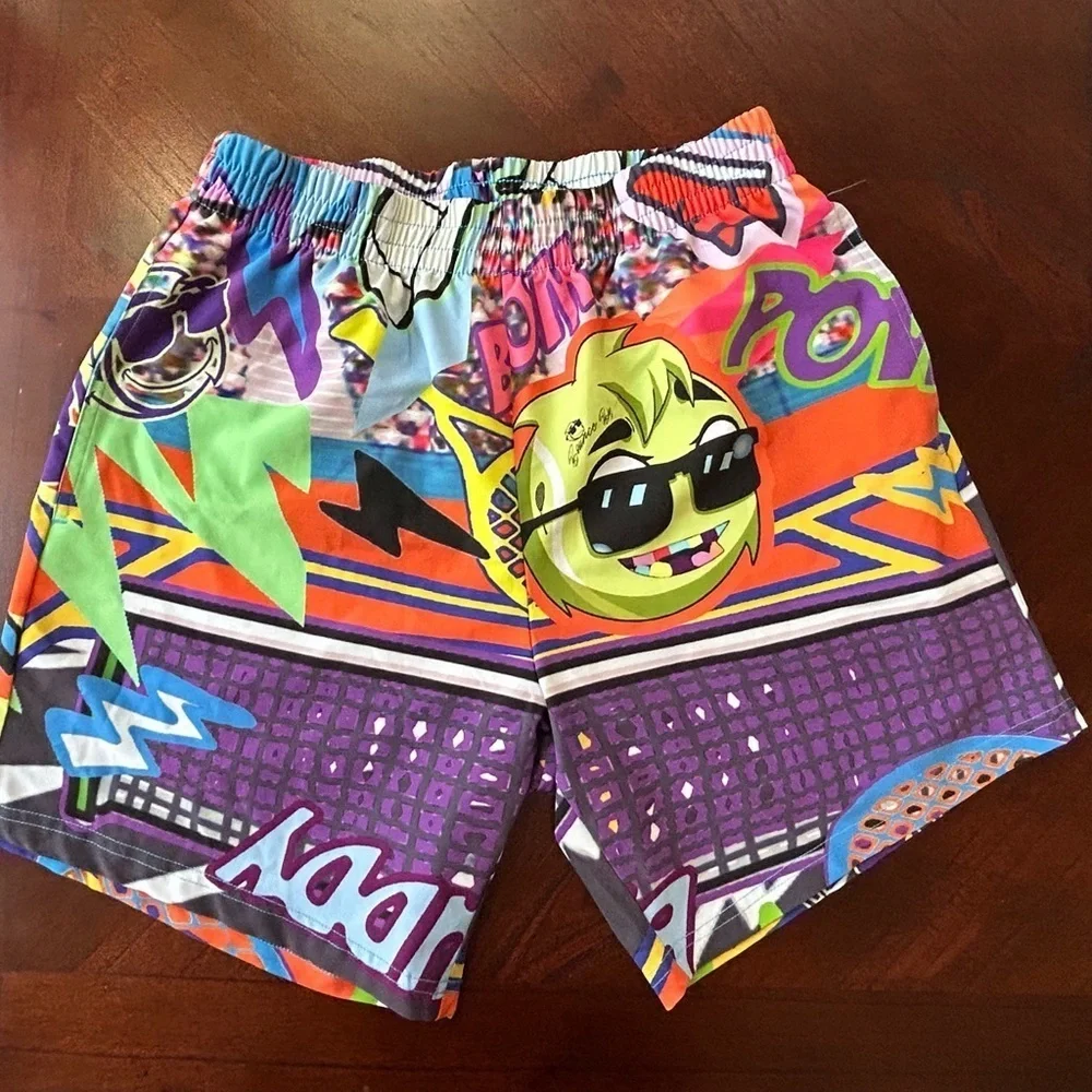 BUDDY Colorful Graphic Men's Shorts size M